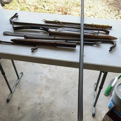 Prybar’s, Nail Puller And Heavy Duty Stakes