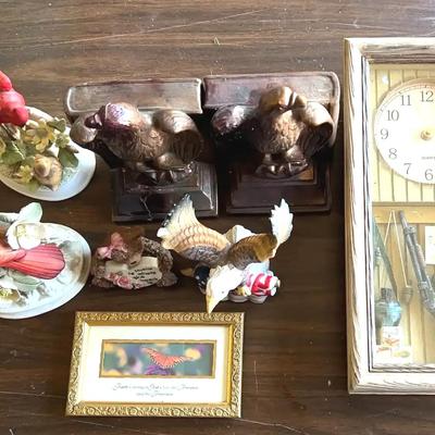 Home decor featuring two American Eagle book ends