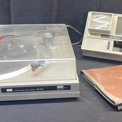 Turntable & Auto Slide Viewer