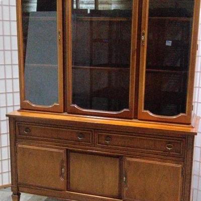 Two Piece China Cabinet