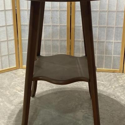 Two-tiered Wooden Table