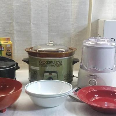 Slow Cooker, Ice Cream Maker, And More