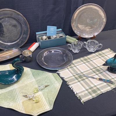 Crystal, Pewter , and More