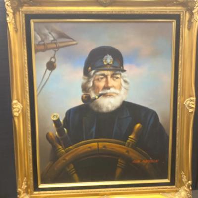 Signed Oil Painting by Kim Benson