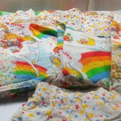 Rainbow Brite Linens 