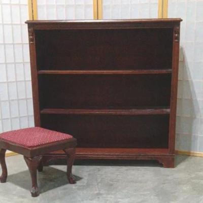 Bookcase And Stool