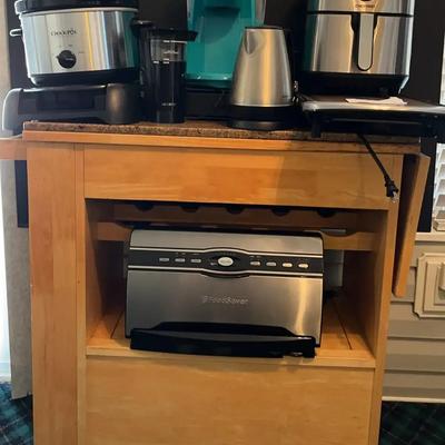 Kitchen Appliances Featuring Keurig Coffee Maker, Chefman Air Fryer, Oster Griddle & Crockpot