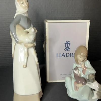 Lladro #4584 & #010.05640 “Cap Nap” Figurines – One Box Included