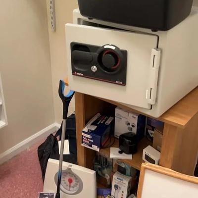 Household Essentials Featuring Sentry Safe, Bath Towels & Health Monitors