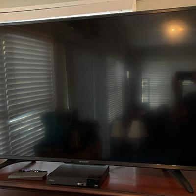 Sharp 43" Roku TV With Sony DVD Player