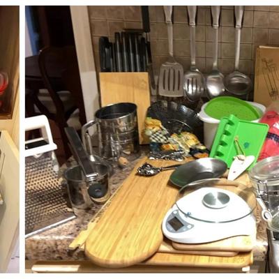 Kitchen Essentials Featuring Glass Snapware, Cutting Boards & Prep Tools