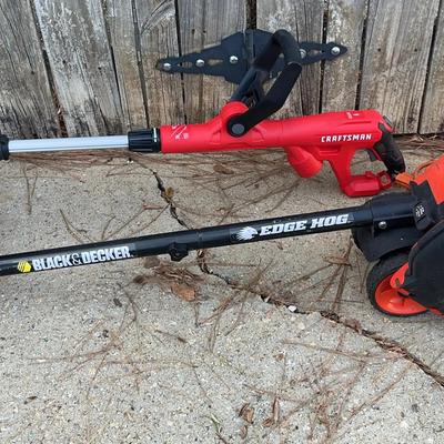 Black & Decker Edge Hog Edger & Craftsman Weedeater