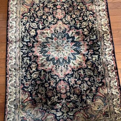 Middle Eastern Handmade Rug in Dark Colors