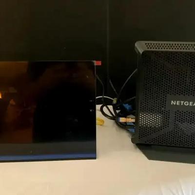 Netgear Nighthawk AC1900 Cable Modem Router & Netgear D6200 WiFi Modem Router