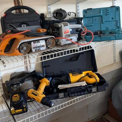 Power Tools Collection, featuring DeWalt Drill & Reciprocating Saw