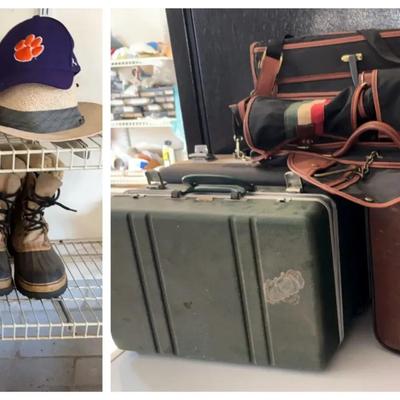 Vintage Travel Cases & Men’s/Women’s Boots Collection, featuring American Tourister Hanging Bag