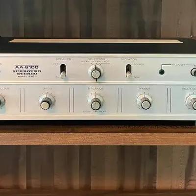 Vintage Akai AA-6100 Quad Surround Stereo Amplifier