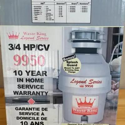 Waste King Legend Series 9950 Food Waste Disposer
