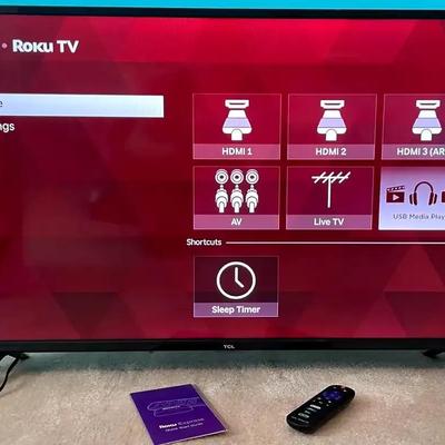 TCL Roku 40" Smart TV with Remote & Guide