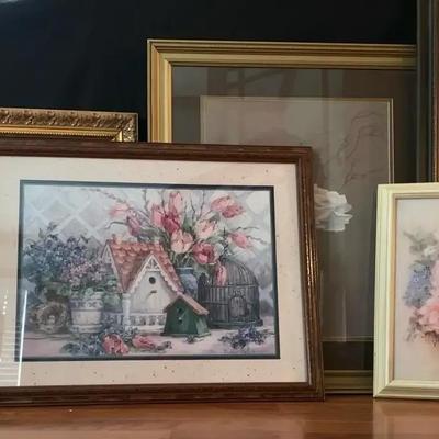 Classic Country Artwork Collection Featuring Belart & Framed Floral Prints