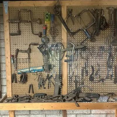 Sa101 vintage hand tools galore