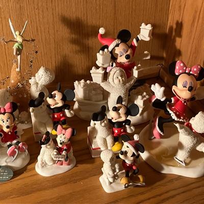 Disney Dept 56 Snowbabies Figurines