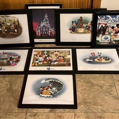 Collection of Disney Vacation Club Framed Prints