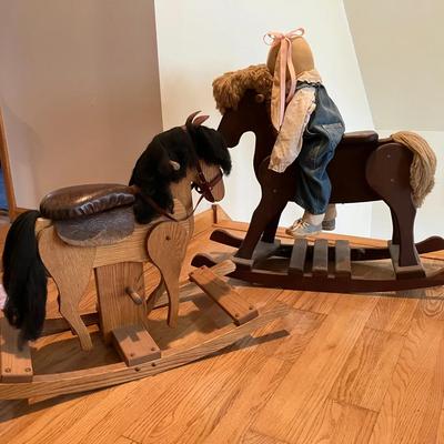 Wooden Rocking Horses