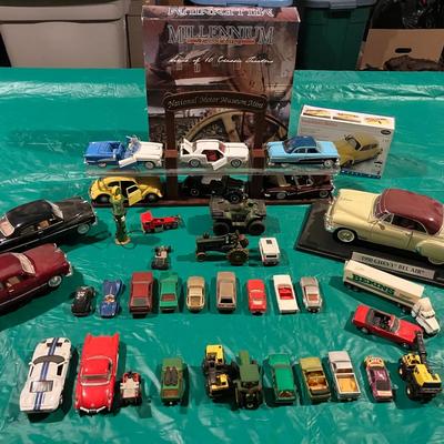 Diecast Cars and Tractors