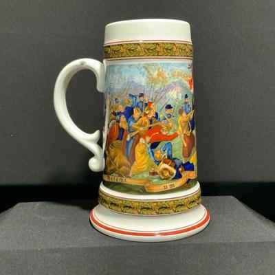 German Ceramic Beer Stein  