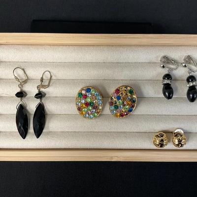 Tory Burch Gold Dome Earrings & Others