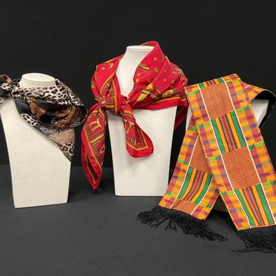 Gianni Versace Silk Scarf & More