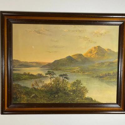 “Highland Lock” Print By DeBreanski