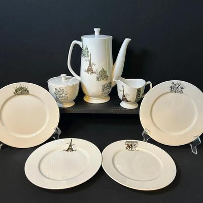 Kayson’s World Scenes Coffee Set