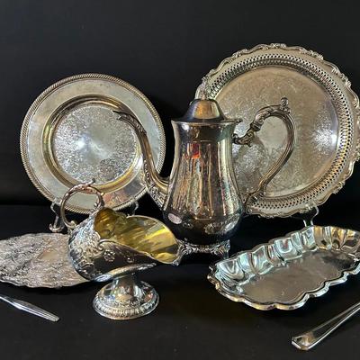Silver Plated Kitchen Items