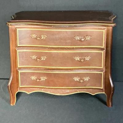 Japan Musical Wooden Jewelry Box