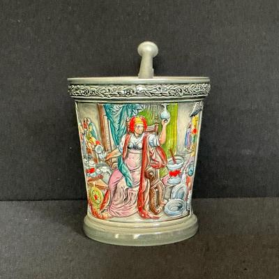 Limited Edition Original Thewalt Mortar And Pestle Beer Stein