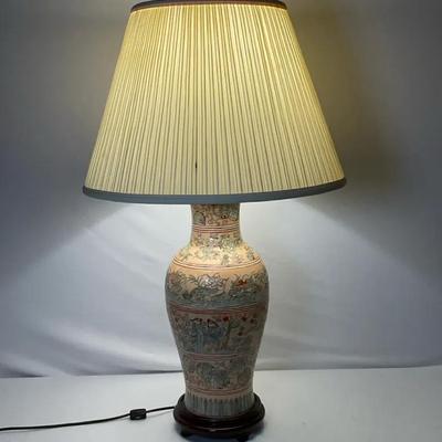 Japanese Satsuma Vase Lamp No.2