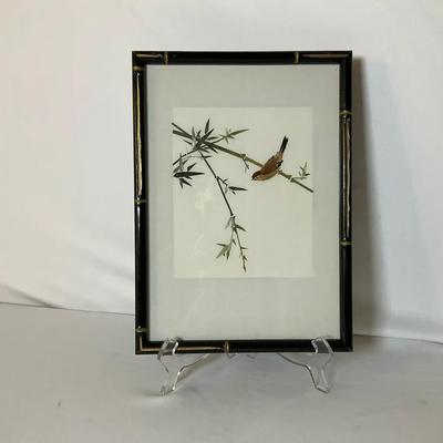 Chinese Wheat Straw Marquetry Art Bird No.3