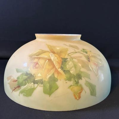 Glass Painted Lampshade 