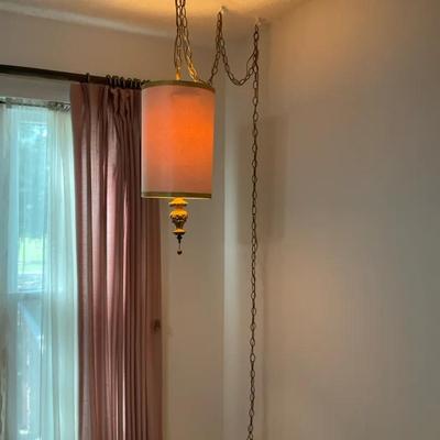 Stiffel-Style Swag Lamp