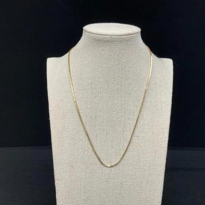 Pretty Gold Tone Necklace