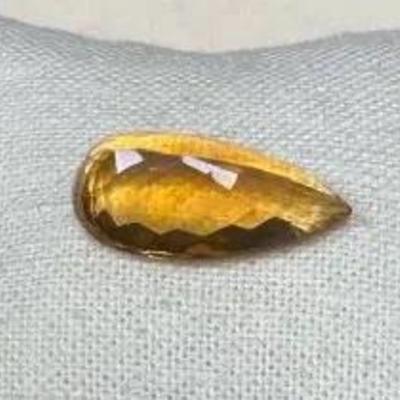 Citrine Pear Shaped Gemstone