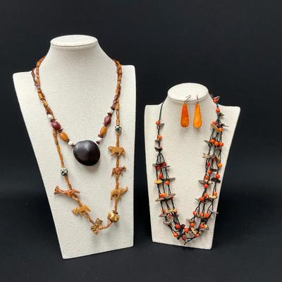 Hand Crafted Necklaces And Earrings