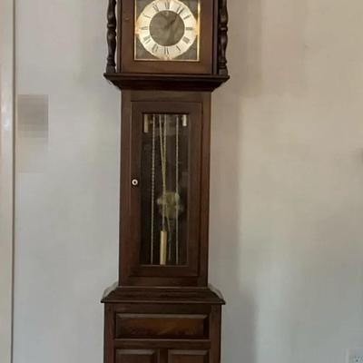 Ethan Allen Tempus Fugit Grandfather Clock