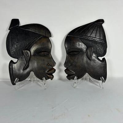 Wooden African Wall Art