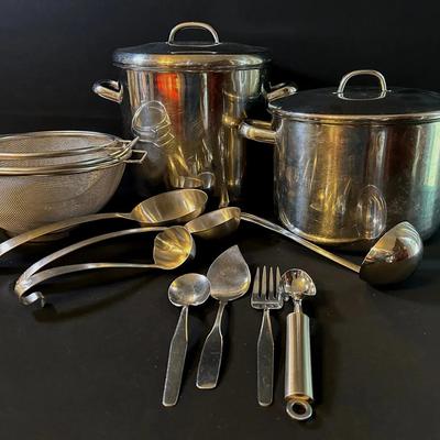 Stock Pots, Strainers & More