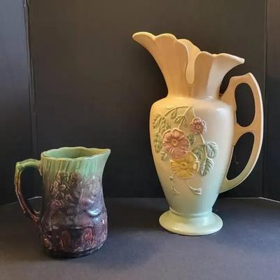 Pottery Pair: Ewer & Pitcher (BR2)