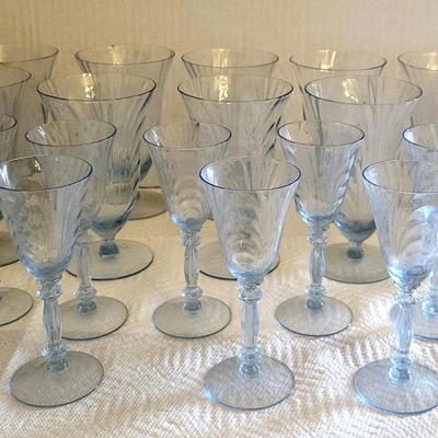 Cambridge Caprice Iced Tea Glasses + (LR)