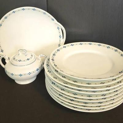 Fraureuth Saxony German Dinnerware (K)